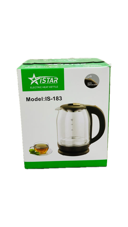 I STAR ELECTRIC GLASS KETTLE